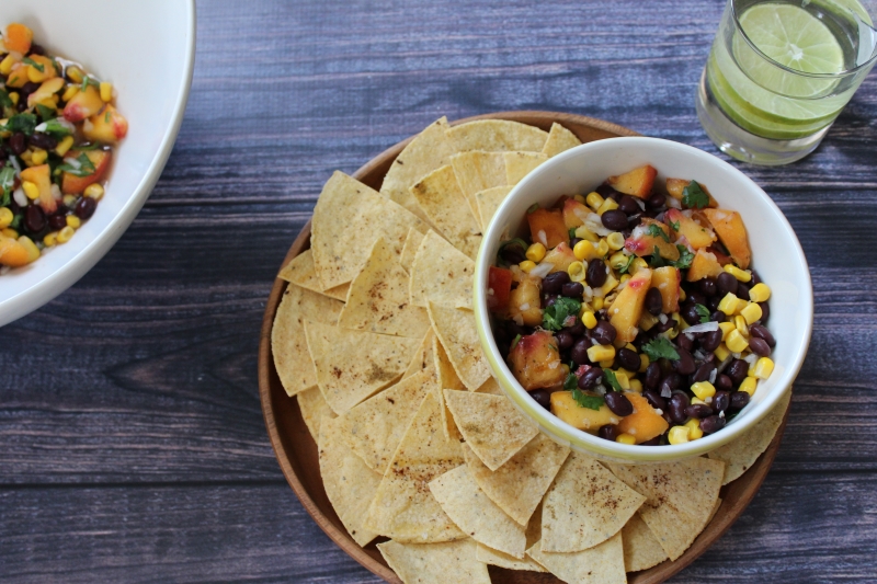 homemade chips and salsa