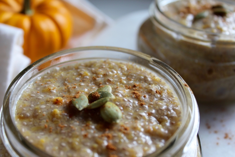 pumpkin chia pudding